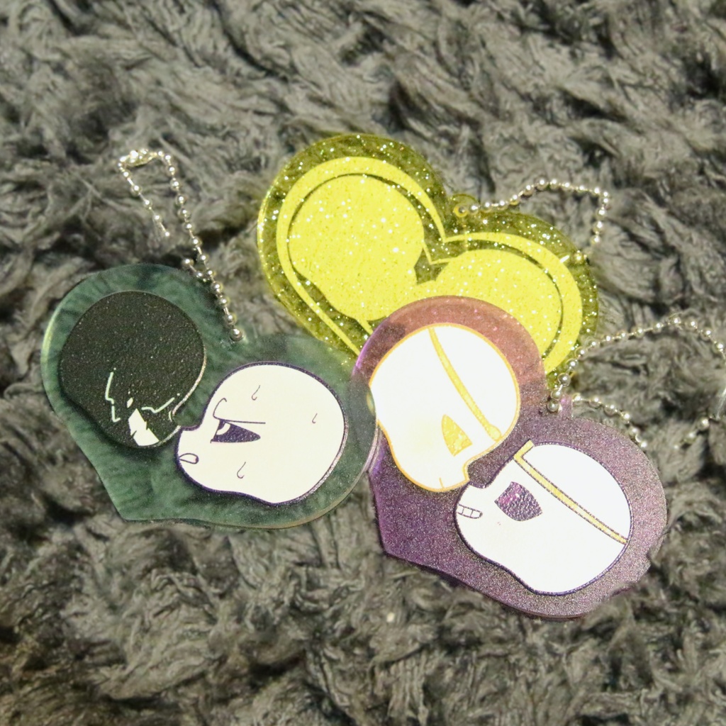 CPアクリルキーホルダー/3種