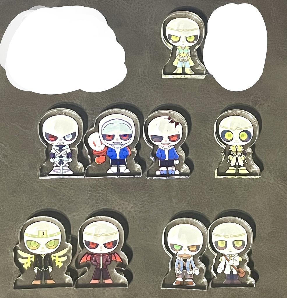 自立ミニアクリルブロック