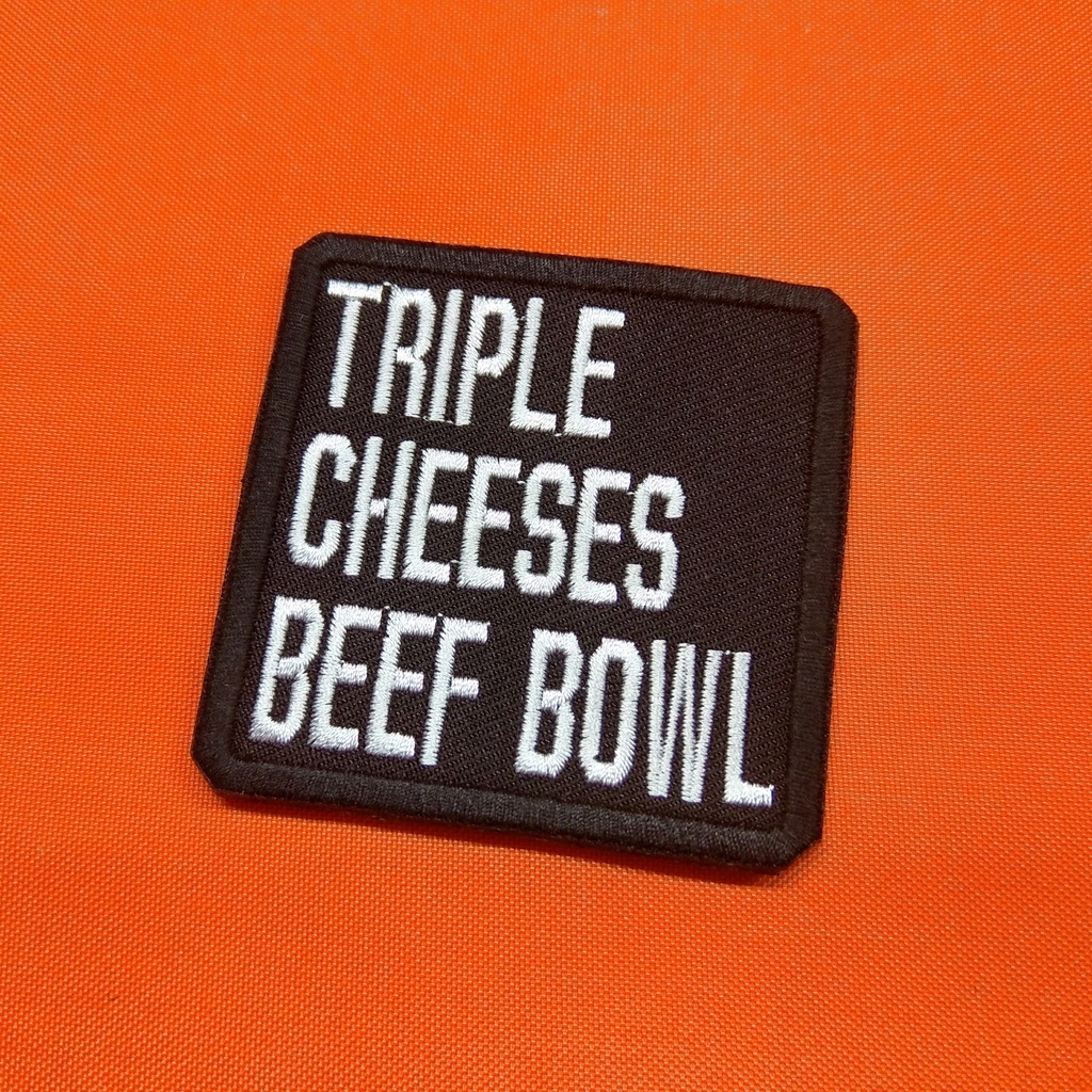 チーズ牛丼　パッチ　TRIPLE CHEESES BEEF BOWL