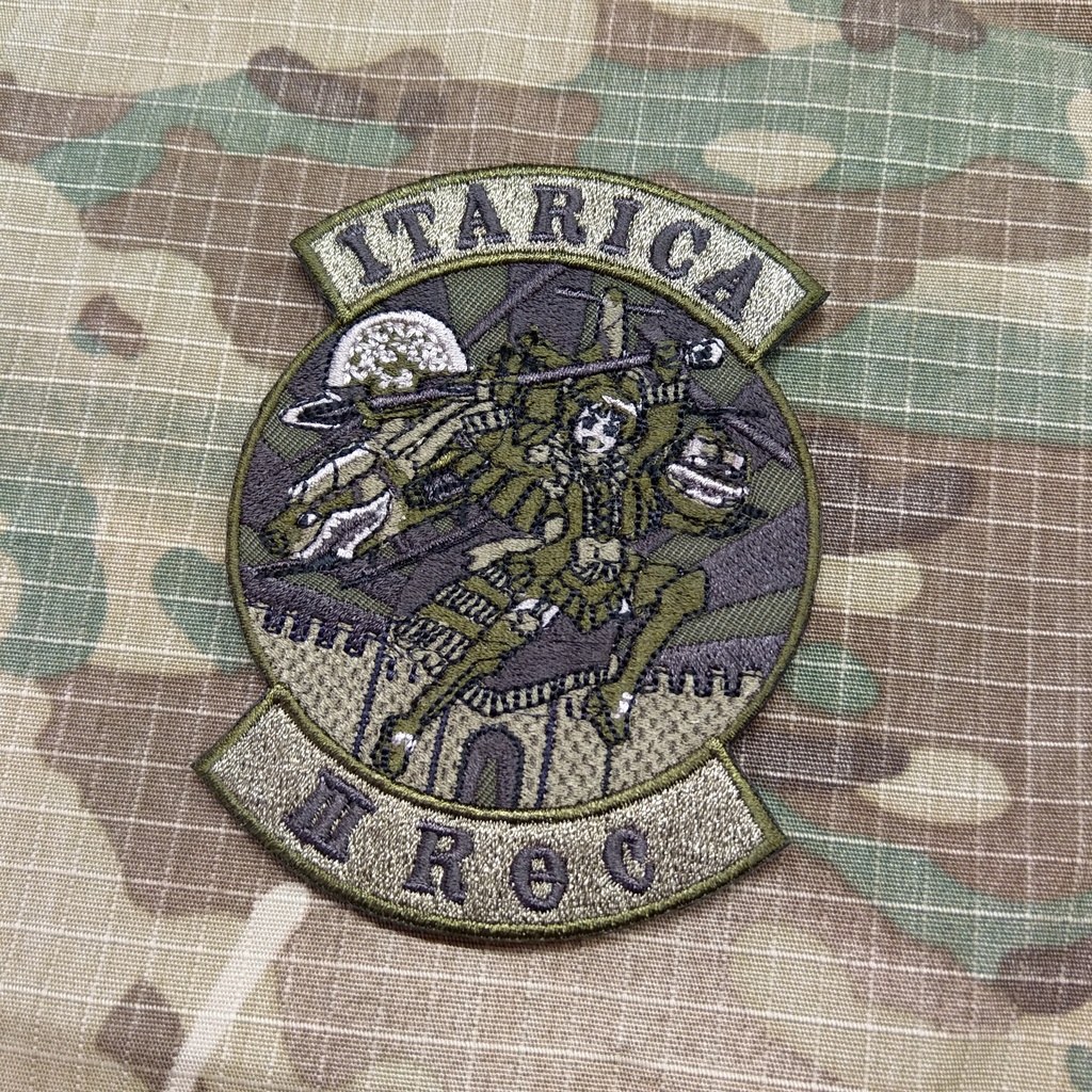 GATE　第三偵察隊　パッチ　中　グリーン