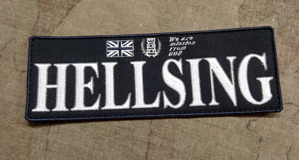 ヘルシング パネルパッチ ブラック
