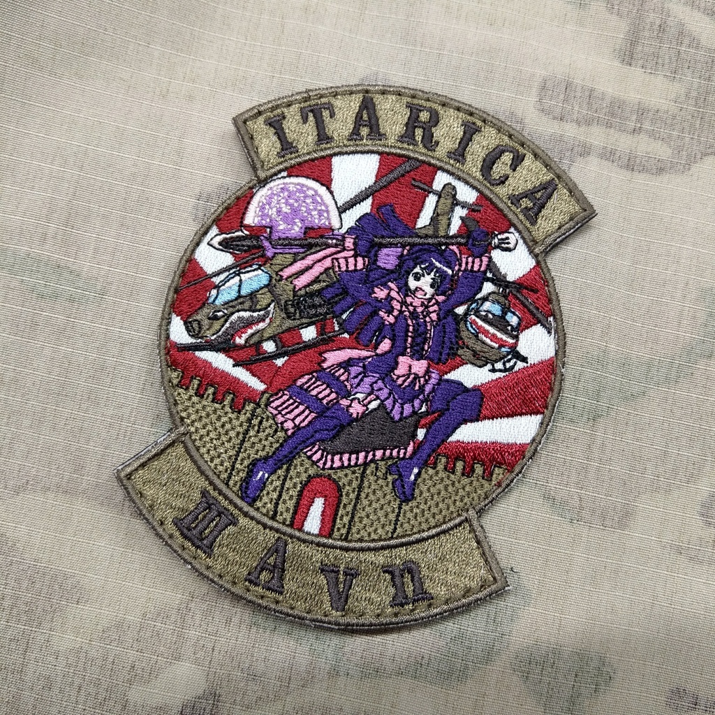 ゲート　第三飛行隊　パッチ　ITARICA