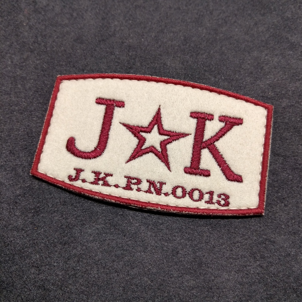 女子攻兵　第13独立女子攻兵猟隊　パッチ　小判形