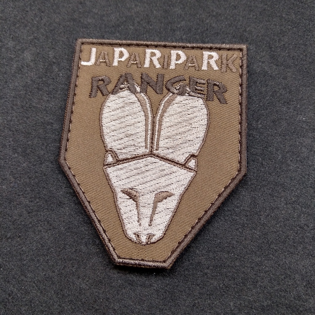 JAPARIPARK パークレンジャー パッチ 盾形