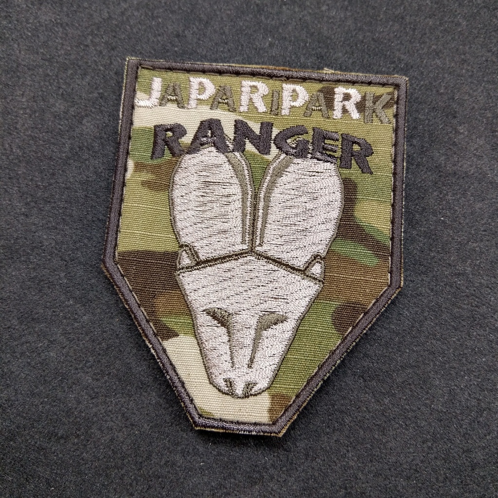 JAPARIPARK パークレンジャー パッチ 盾形