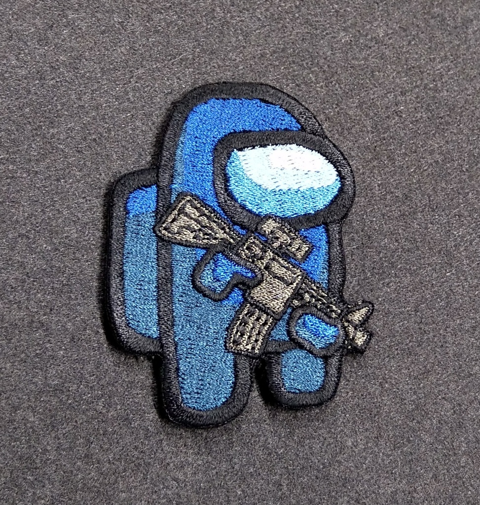 among us クルーメイト パッチ with arms