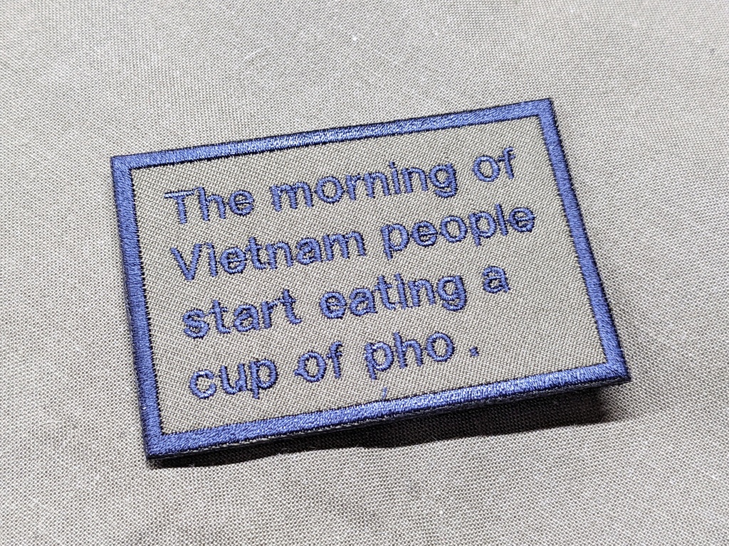 ベトナム人民の朝は一杯のフォーから始まる