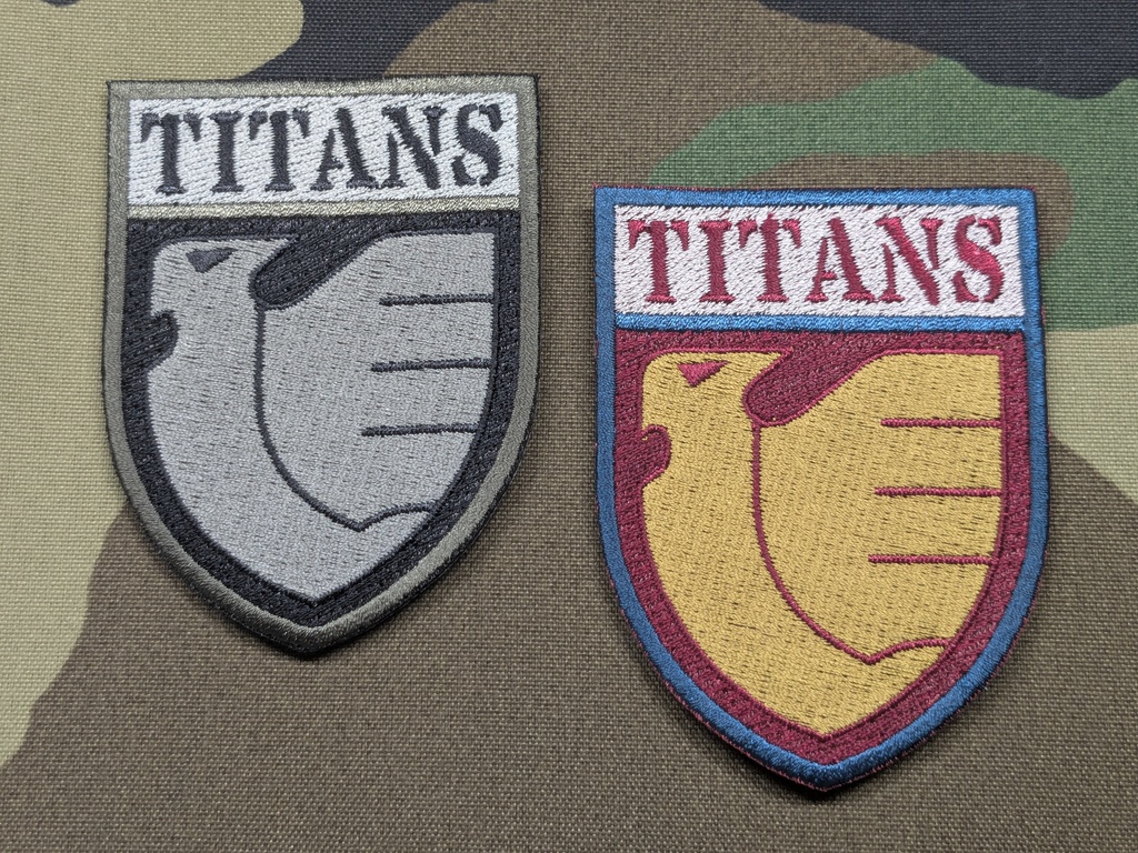 TITANS pilot suits emblem