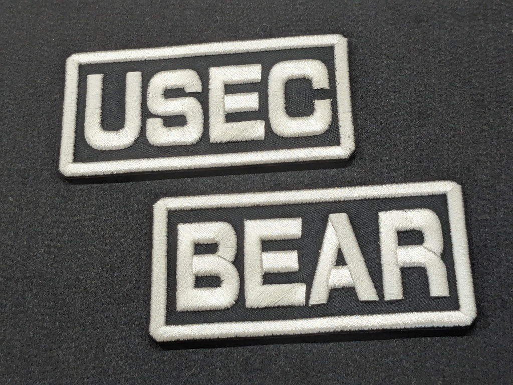 Tarkov 3D embroidery Patch (12x6cm )
