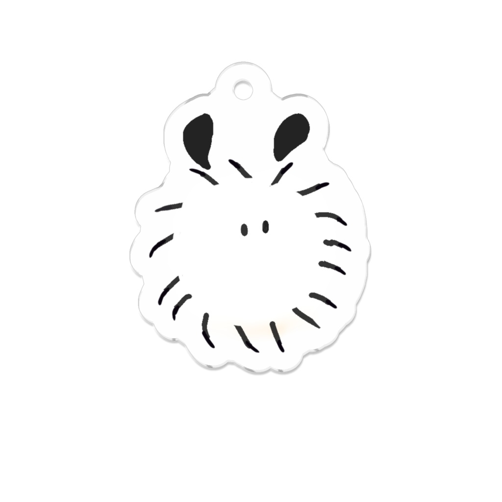 ふわふわふっけアクリルキーホルダー