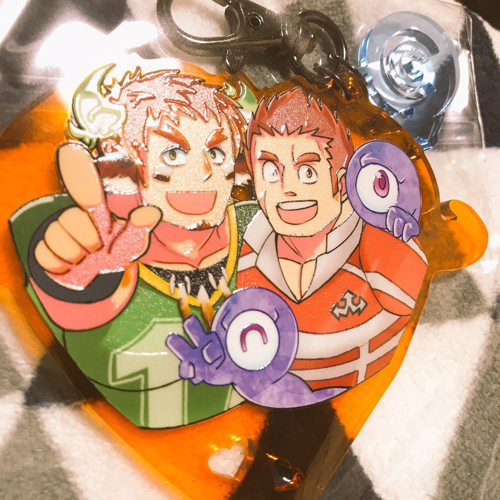 ワカン&グンゾウアクリルキーホルダー