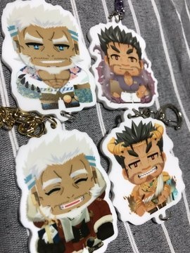 連結アクリルキーホルダー(ダゴン)