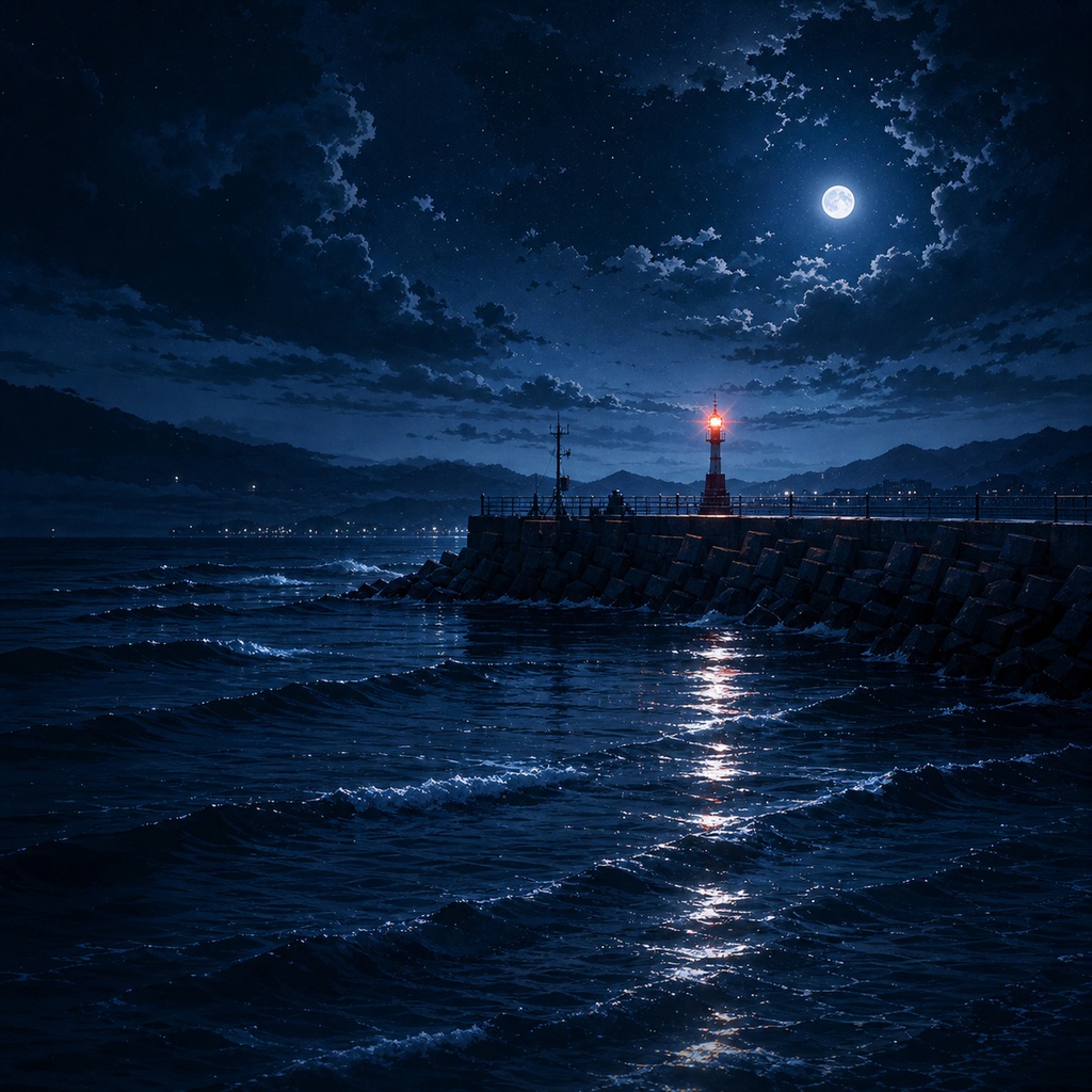 微かな波音 / Faint Waves
