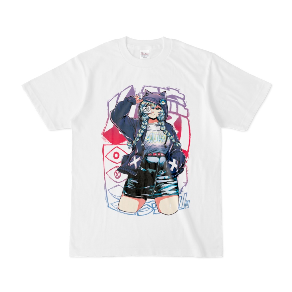 めぐTシャツ【白】/ゆるりめぐ