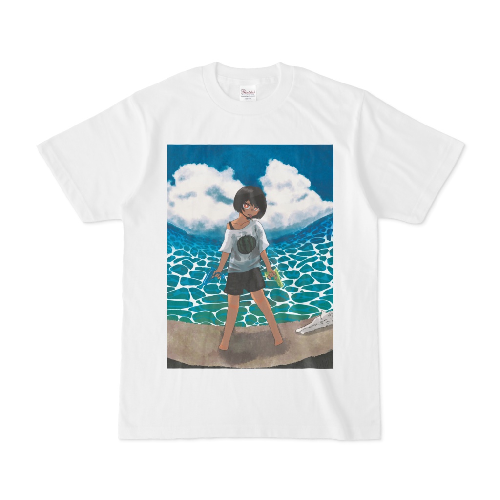 Tシャツー「海洋性少女」
