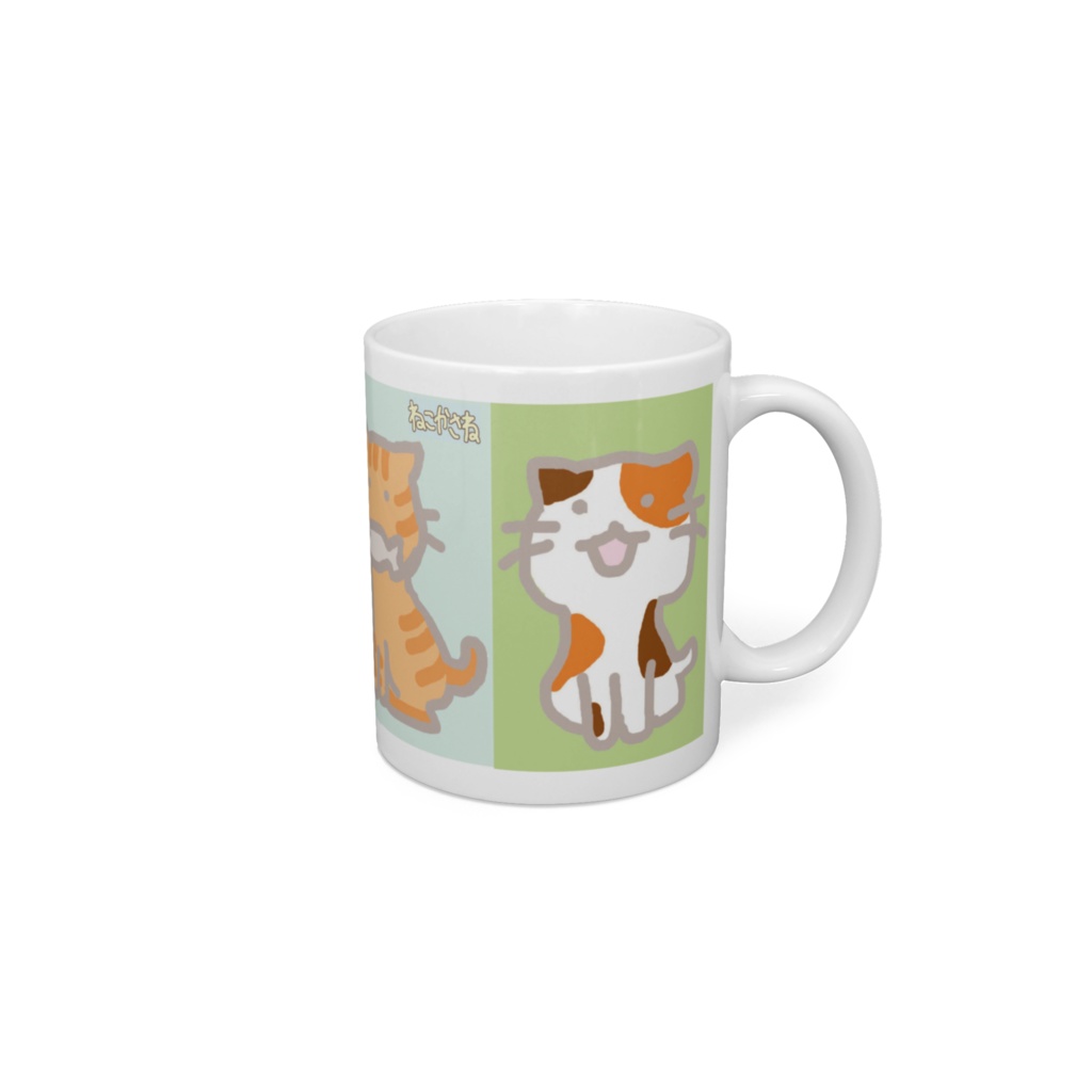 ねこかさねマグカップ（４匹）