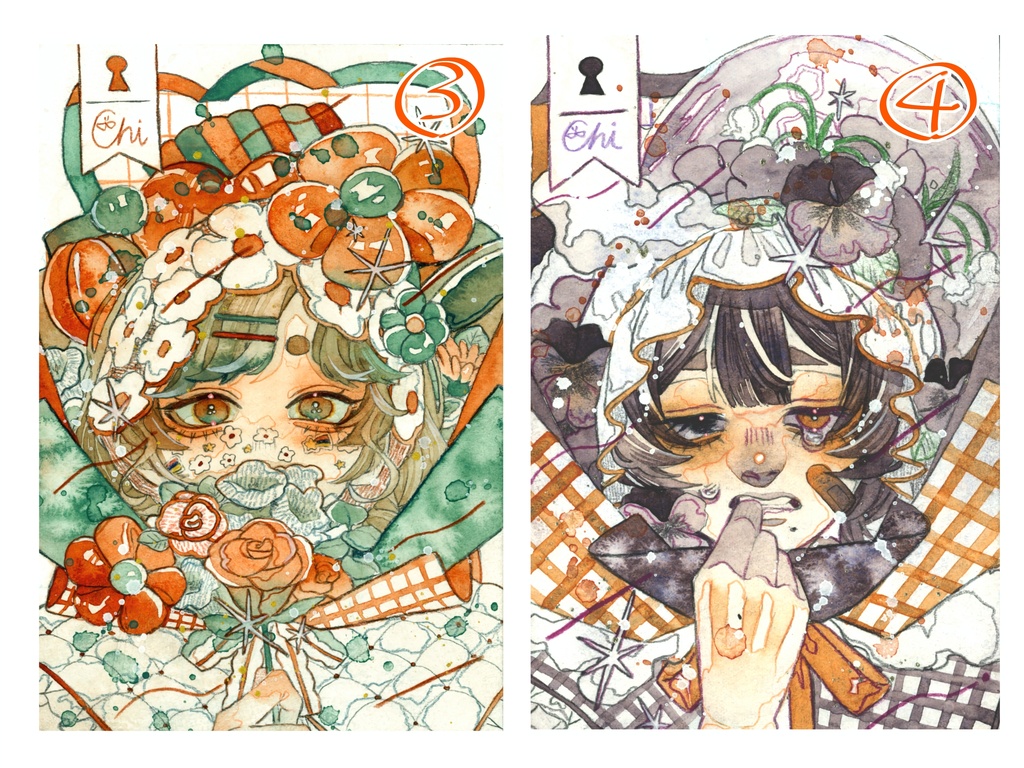 「想いは花束と共に」展示作品