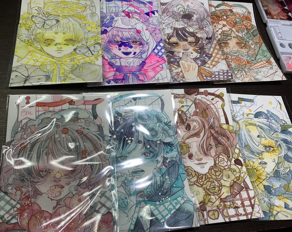 「想いは花束と共に」展示作品