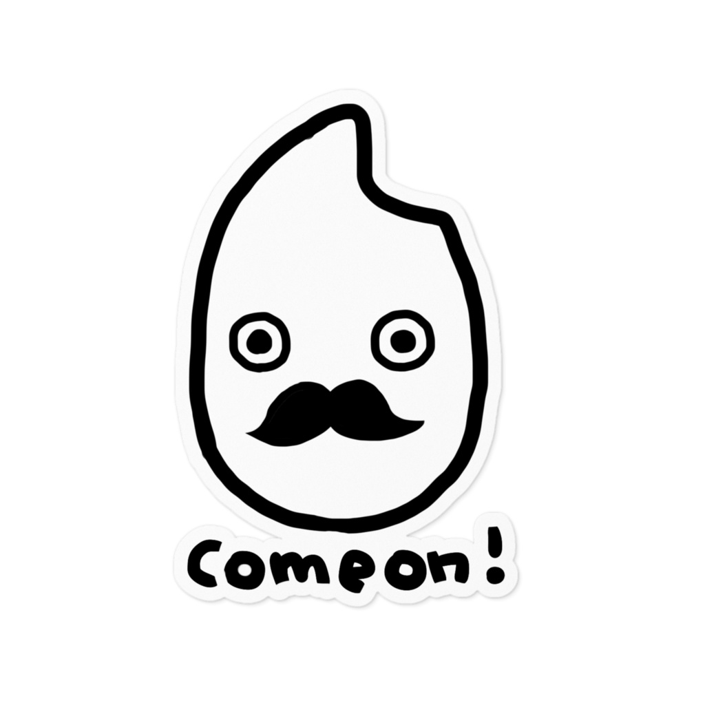 こめつぶステッカー