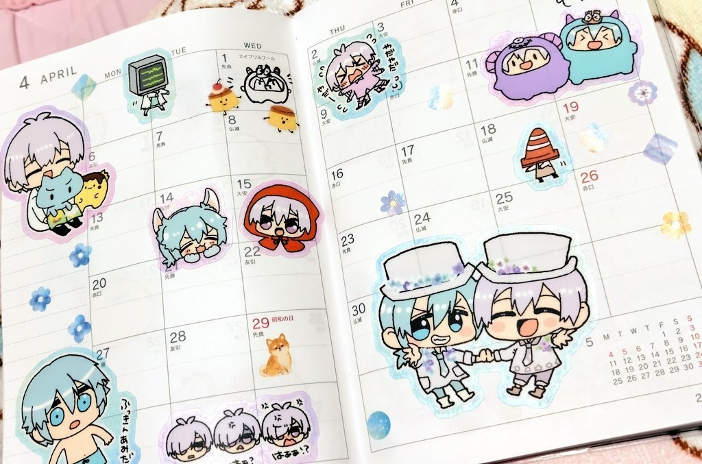 4/5たまそオンリー販売アイテム きぞくちゃんのほん+シールセット