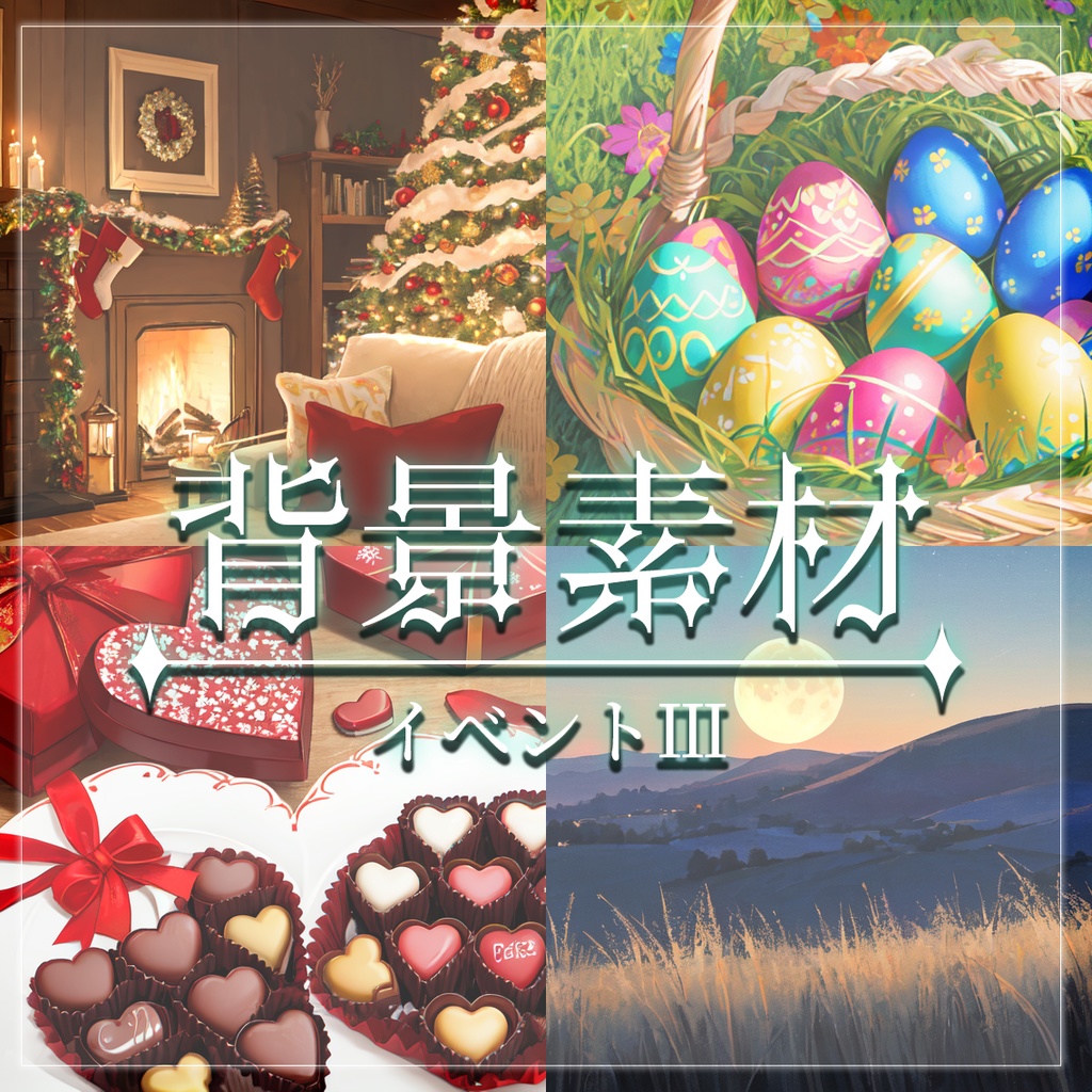 【無料有】背景素材/イベントⅢ