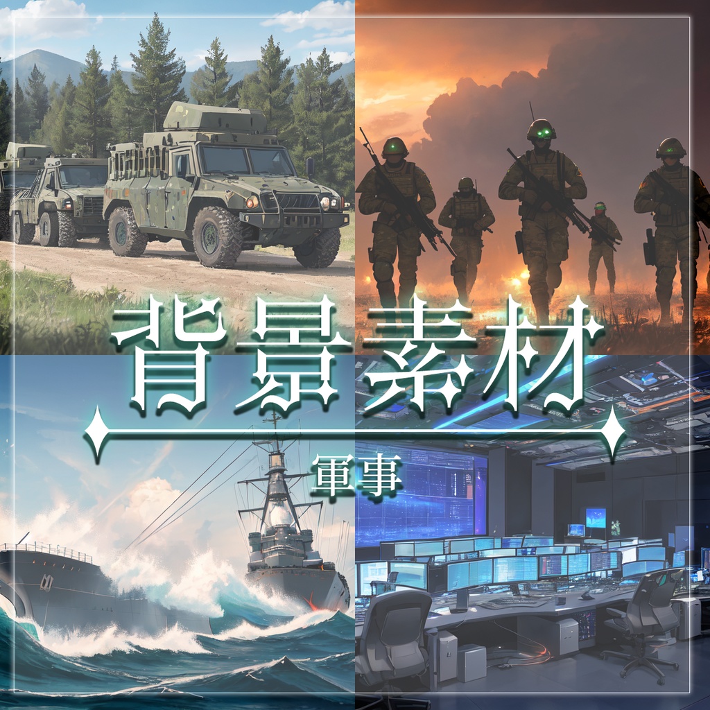 【無料有】背景素材/軍事