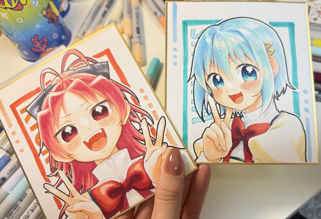 リクエスト色紙(小)