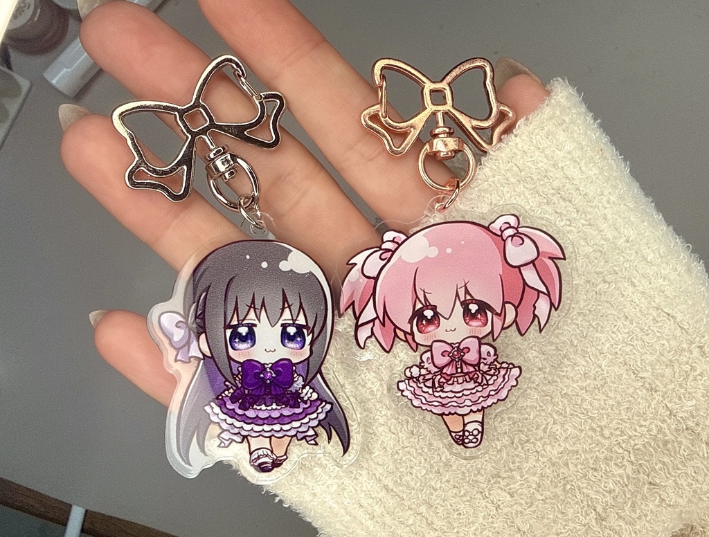 アクリルキーホルダー、ステッカーセット
