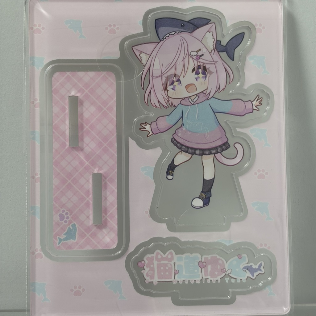 【猫道ゆく】フレーム付きアクリルスタンド