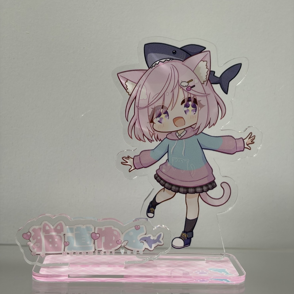 【猫道ゆく】フレーム付きアクリルスタンド