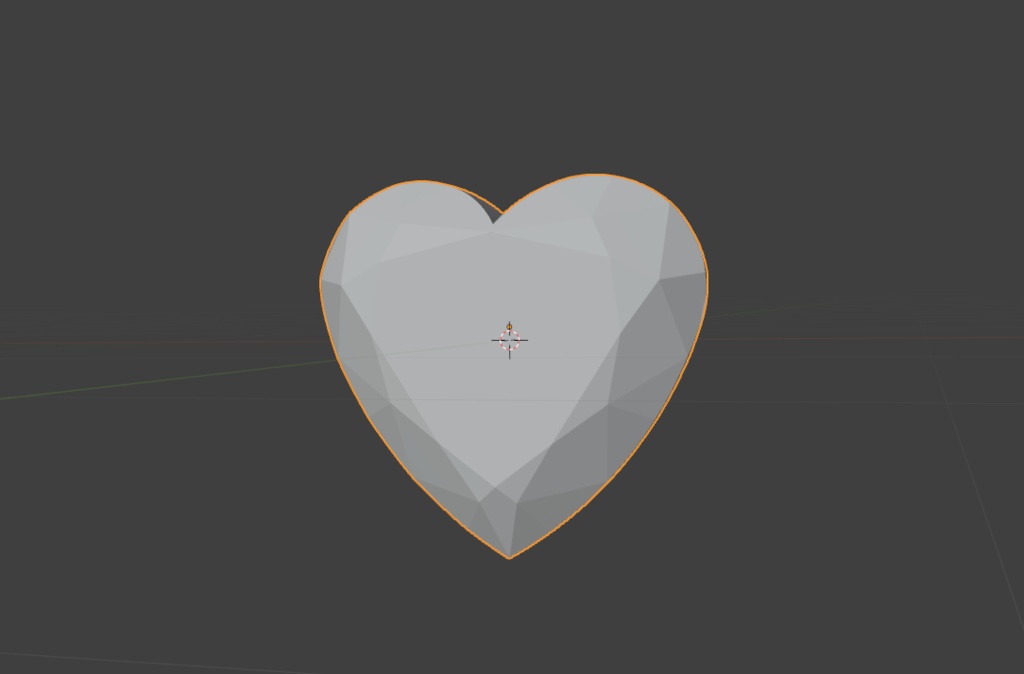 ハートのfbx