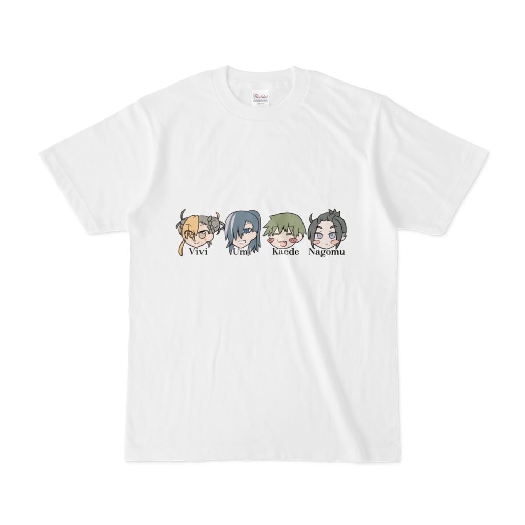 あむ卓誰ロク色Tシャツ（HO1美々、HO2音也、HO3楓、HO4和）