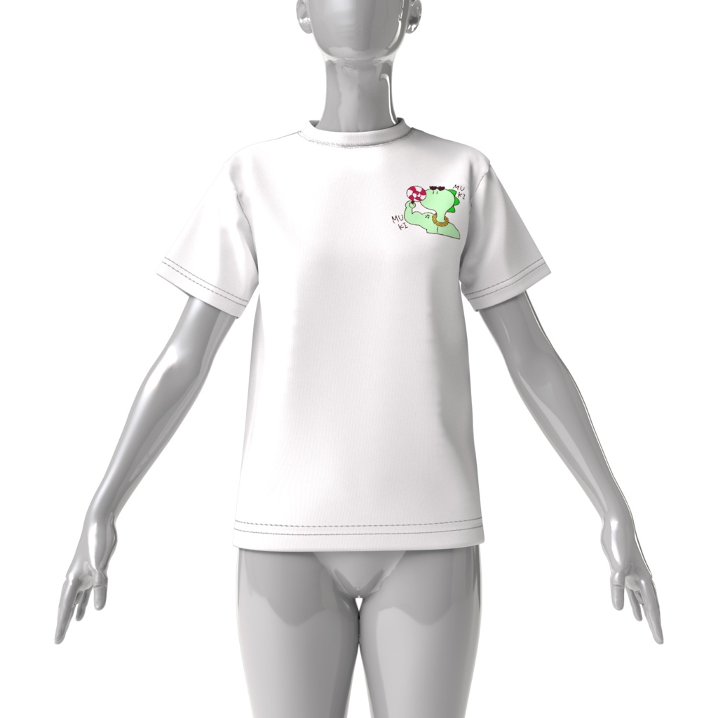 ムキムキかる友Tシャツ(BIGシルエットver.)