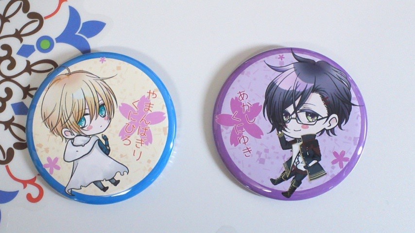 【刀剣乱舞】缶バッジ(57mm)