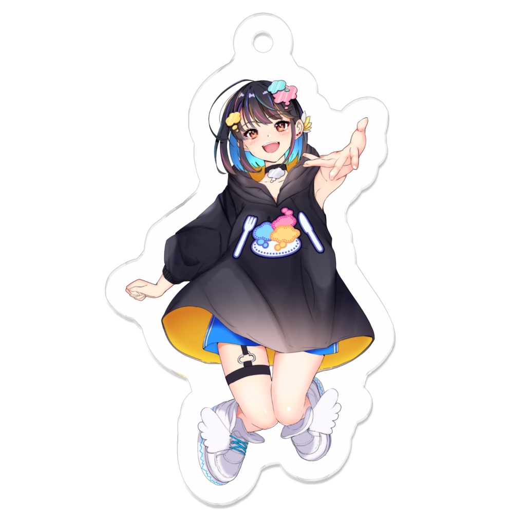 夢羽九 アクリルキーホルダー