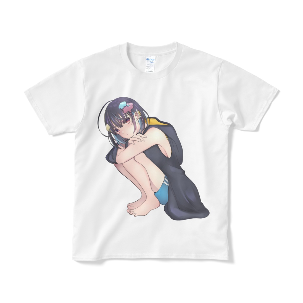 夢羽九（お座りのすがた）フルカラーＴシャツ