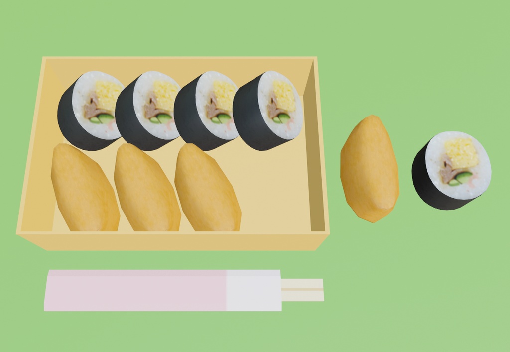 お花見セット(助六・三色団子・徳利とお猪口)