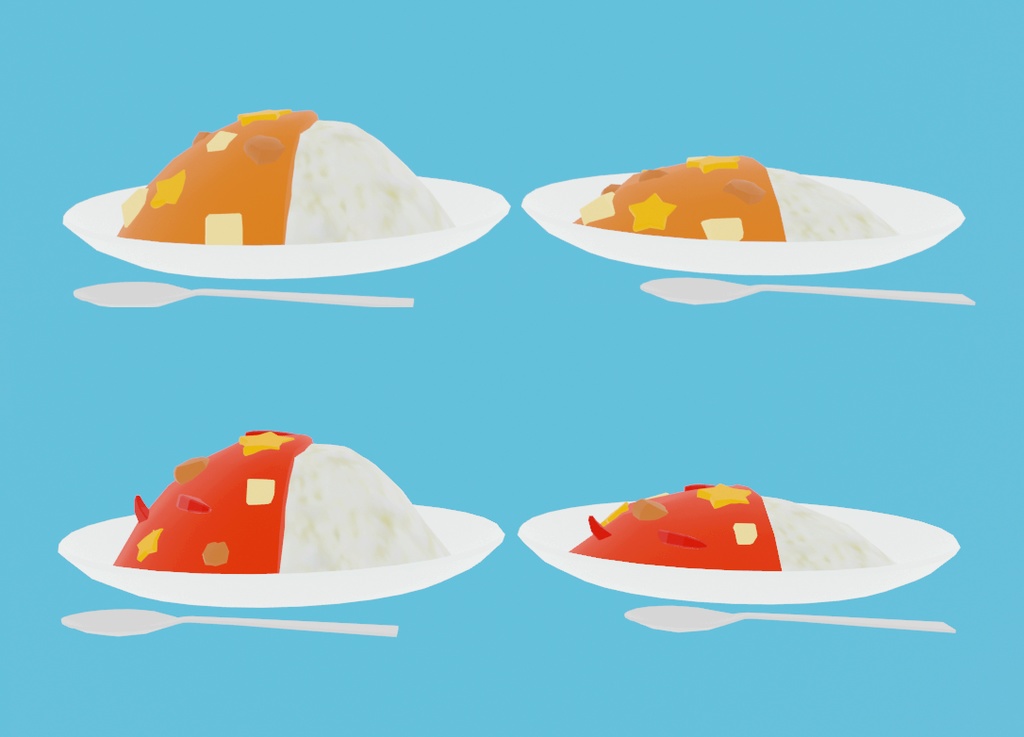 どうぶつカレーセット