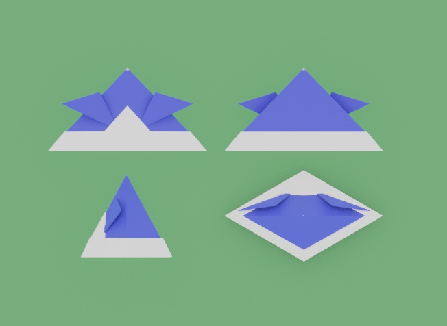 子どもの日セット(鯉のぼり・かしわもち・折り紙兜)