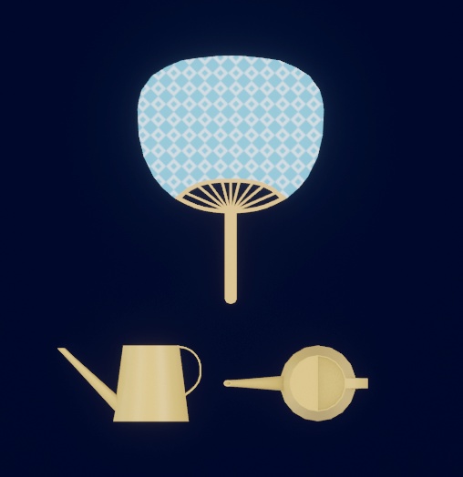 夏の小物セット