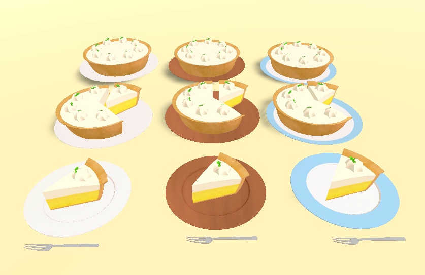 レモンクリームパイ