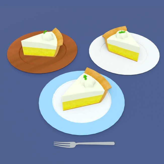 レモンクリームパイ