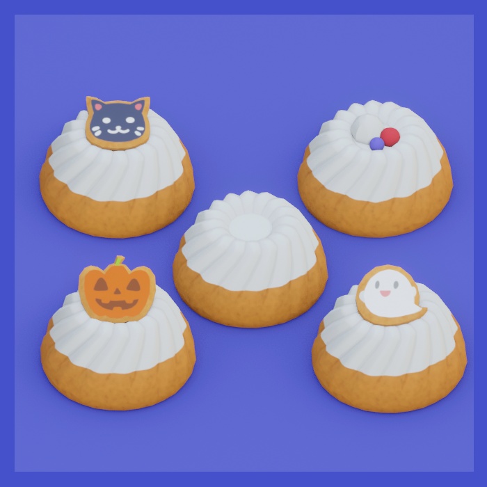 【ハロウィン】ミニクグロフとパンプキンパイ