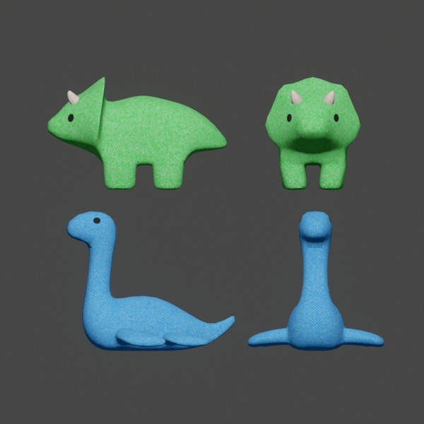 恐竜ぬいぐるみ