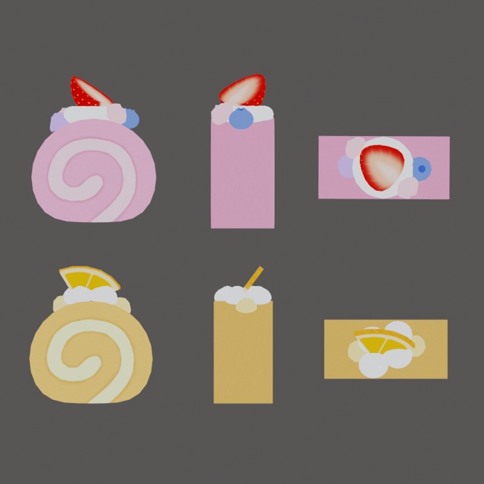 ロールケーキセット