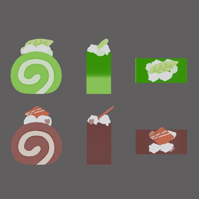 ロールケーキセット