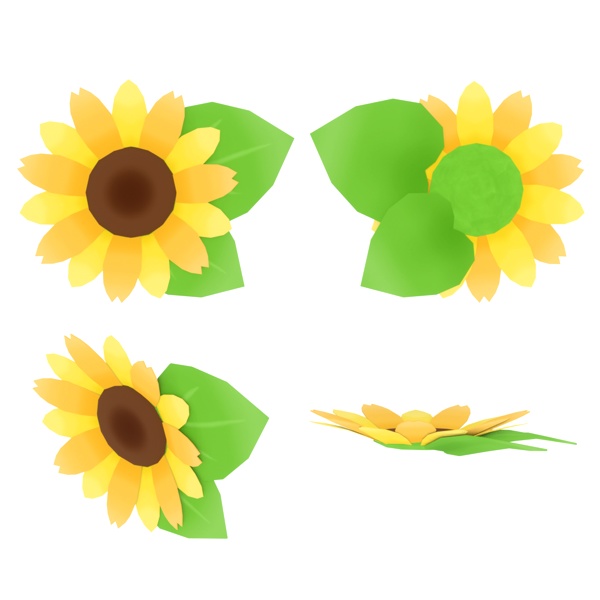 ひまわり3点セット