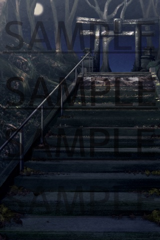 【背景素材】和風背景【鳥居】