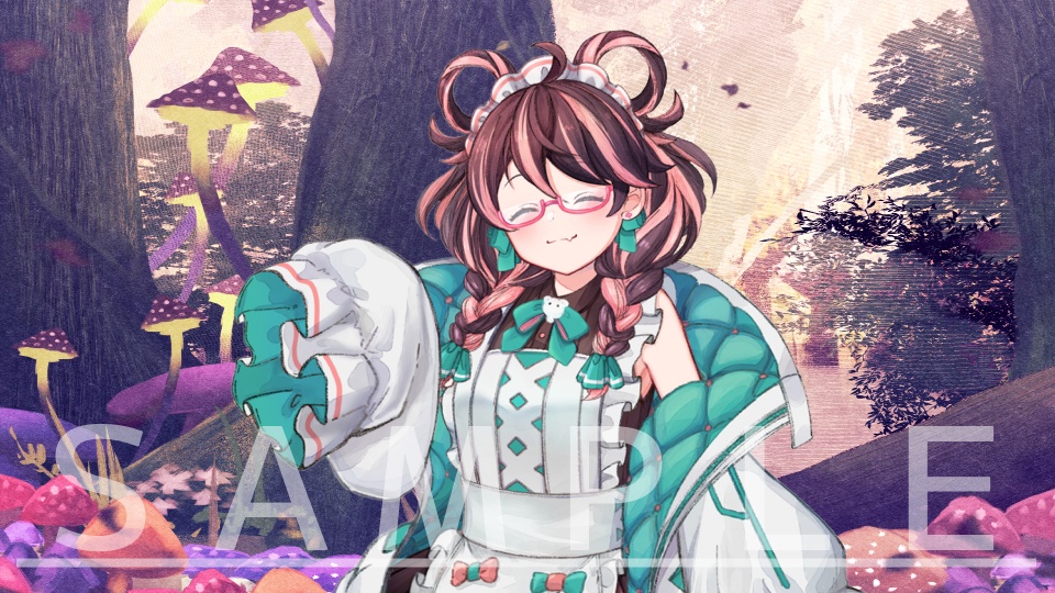 【背景素材】ファンタジー系背景【秋~冬向け4種】