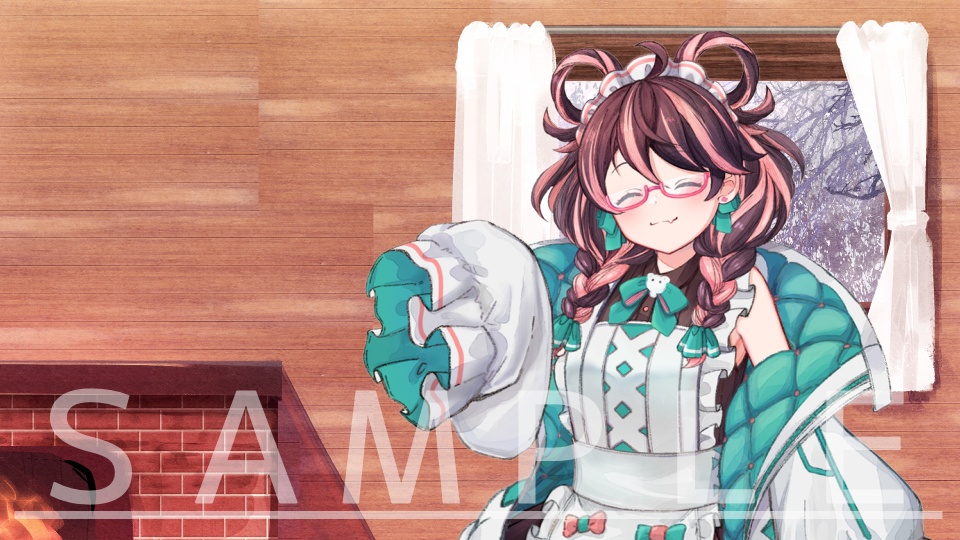 【背景素材】ファンタジー系背景【秋~冬向け4種】